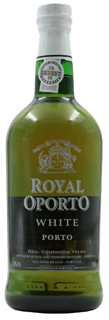 Vino Blanco Generoso Royal Oporto White Crianza D.O. Oporto con notas de miel y fruta de hueso