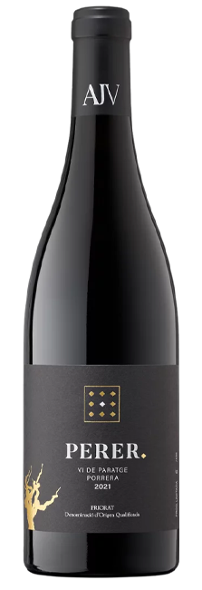 Vino Tinto AJV Perer Ecológico 100% Cariñena Tinto D.O.Ca Priorat Crianza de Porrera
