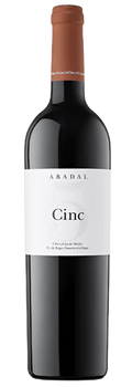 Vino Tinto Abadal 5 Merlot Crianza D.O. Pla de Bages 100% Merlot de 5 parcelas