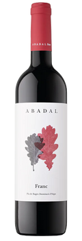 Vino Tinto Abadal Franc con Crianza en Roble D.O. Pla de Bages Cabernet Franc y Sumoll