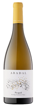 Vino Blanco Abadal Picapoll 100% Picapoll Joven D.O. Pla de Bages crianza sobre lías