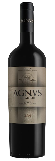 Vino Tinto Agnus de Autor Reserva DOCa Rioja Tempranillo de Viñedos Viejos