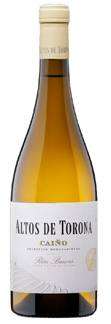 Vino Blanco Altos de Torona Caiño Blanco Vegano D.O. Rías Baixas Riberas do Miño