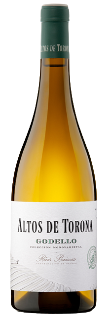 Vino Blanco Altos de Torona Godello Vegano D.O. Rías Baixas 100% Godello Joven