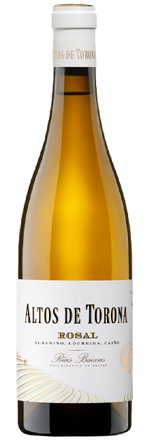 Vino Blanco Vegano Altos de Torona Rosal D.O. Rías Baixas Albariño Caíño y Loureira