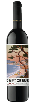 Vino Tinto Cap de Creus Corall Negre Joven D.O. Empordà Garnacha y Cariñena