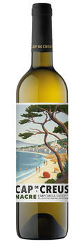 Vino Blanco Cap de Creus Nacre Joven D.O. Empordà Macabeo y Lledoner Blanc sobre lías
