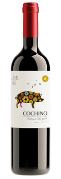 Vino Tinto Cochino Cabernet Sauvignon Joven con notas de fruta madura y especias