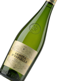 Primer plano de la etiqueta del vino blanco Ermita d'Espiells, de Juvé & Camps, D.O. Penedès.