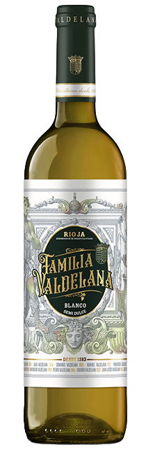 Vino Blanco Familia Valdelana Semidulce DOCa Rioja Malvasía y Viura de Elciego
