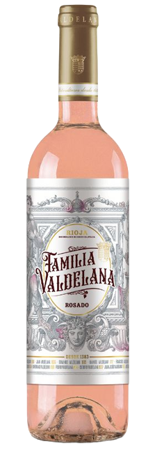 Vino Rosado Familia Valdelana Joven DOCa Rioja Garnacha y Tempranillo de Rioja Alavesa