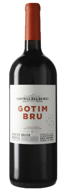 Vino Tinto Gotim Bru Magnum Castell del Remei Crianza D.O. Costers del Segre 1,5L