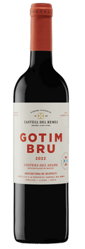 Vino Tinto Gotim Bru Crianza Castell del Remei D.O. Costers del Segre uva Tempranillo