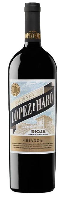 Vino Tinto Hacienda López de Haro Crianza Magnum D.O.Ca. Rioja Vegano formato 1,5L