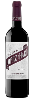 Vino Tinto Hacienda López de Haro Tempranillo Joven Vegano DOCa Rioja Alta