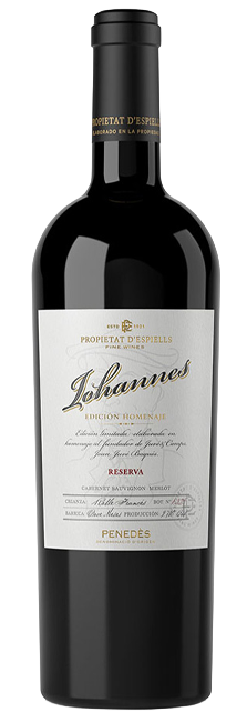 Vino Tinto Reserva Iohannes Ecológico D.O. Penedès Merlot y Cabernet Sauvignon