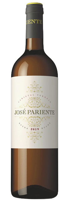 Vino Blanco José Pariente Verdejo Ecológico D.O. Rueda Crianza sobre Lías