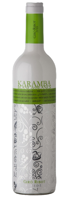 Vino Blanco Karamba Joven D.O. Penedès coupage de Xarel·lo y Macabeo