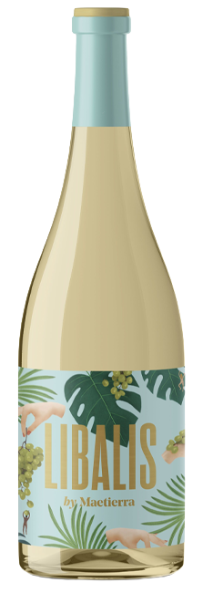 Vino Blanco Libalis Joven Vegano D.O. Valles de Sadacia de Bodegas Maetierra