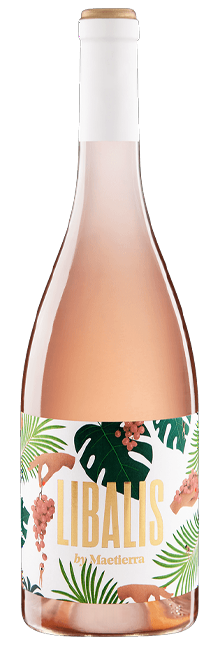 Vino Rosado Libalis Rosé D.O. Valles de Sadacia Garnacha y Moscatel Ecológico Joven