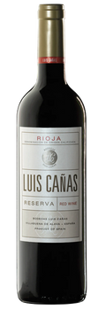 Vino Tinto Luis Cañas Reserva D.O.Ca Rioja de uvas Tempranillo y Graciano.