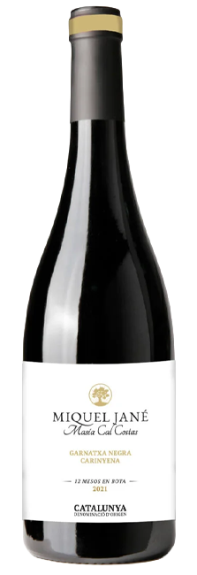 Vino Tinto Masía Cal Costas Crianza Ecológico D.O. Penedès de Garnacha y Cariñena