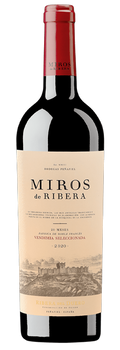 Vino Tinto Miros de Ribera Vendimia Seleccionada Crianza D.O. Ribera del Duero Tinta del País