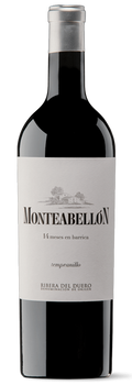 Vino Tinto Monteabellón 14 Meses Crianza 100% Tempranillo D.O. Ribera del Duero