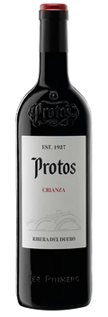 Vino Tinto Protos Crianza D.O. Ribera del Duero 100% Tinta del País uva Tempranillo