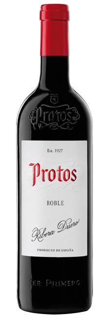 Vino Tinto Protos Roble D.O. Ribera del Duero 100% Tinta del País Tempranillo
