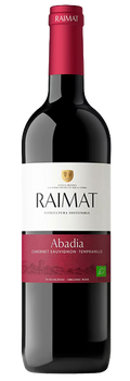 Vino Tinto Raimat Abadia Crianza Ecológico D.O. Costers del Segre Cabernet Sauvignon y Tempranillo