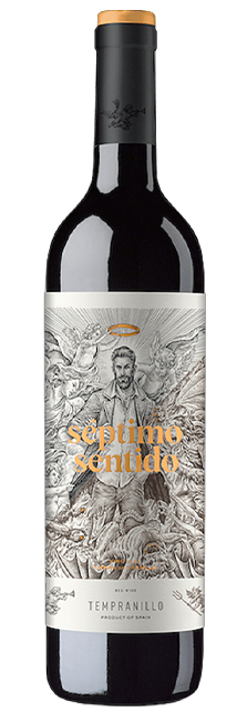 Vino Tinto Séptimo Sentido Tempranillo Joven IGP Tierra de Castilla Bodega Vintae