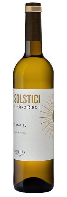 Vino Blanco Solstici Ecológico D.O. Penedès de Xarel·lo y Malvasía de Sitges