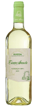 Vino Blanco Tierra Aranda Verdejo Joven D.O. Ribera del Duero crianza sobre lías