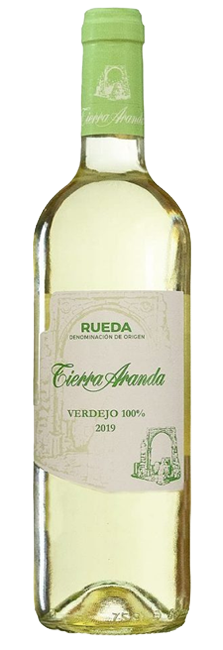 Vino Blanco Tierra Aranda Verdejo Joven D.O. Ribera del Duero crianza sobre lías