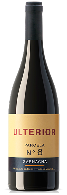 Vino Tinto Ecológico Ulterior Garnacha Parcela Nº6 Crianza D.O. Castilla Bodegas Verum