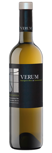 Vino Blanco Verum Sauvignon Blanc y Gewürztraminer Joven D.O. Castilla Orgánico