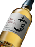 Detalle etiqueta Single Grain Japanese Whisky The Chita Distiller's Reserve Suntory Whisky Japón