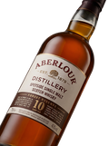 Detalle etiqueta Speyside Single Malt Scotch Whisky Aberlour 10 Years Forest Reserve Speyside Escocia