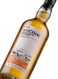 Detalle etiqueta Highland Single Malt Scotch Whisky anCnoc 12 Years Old Sweet and Smooth Knockdhu