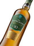 Detalle etiqueta Speyside Single Malt Scotch Whisky Glen Grant 10 Years Old Speyside Escocia
