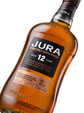 Detalle etiqueta Island Single Malt Scotch Whisky Jura 12 Years Bourbon Oloroso Sherry Cask