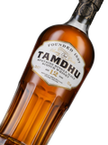 Detalle etiqueta Speyside Single Malt Scotch Whisky Tamdhu 12 Years Sherry Oak Casks Destilería 1897